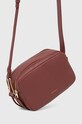 Kožená kabelka Coccinelle COCCINELLEMALORY E1.R1K.15.01.01 hnědá