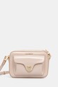Δερμάτινη τσάντα Coccinelle COCCINELLE BEAT SHINY CAL λείο δέρμα ροζ E1.R88.55.04.01