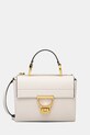 Coccinelle poseta de piele ARLETTIS uni alb E1.MD5.55.B7.01.S
