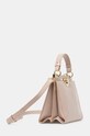 Kožená kabelka Coccinelle COCCINELLEBINXIE SHINY CA E1.R8B.18.03.01 béžová AW24