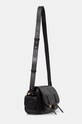 Kožená kabelka Coccinelle COCCINELLECAMPUS VINTAGE E1.RFG.15.01.01 černá AW24