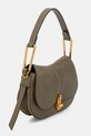 Kožená kabelka Coccinelle COCCINELLEMAGIE VINTAGE E1.RJL.58.01.01 zelená AW24