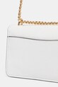 Accesorii MICHAEL Michael Kors poseta de piele 30T4GC7L3T alb