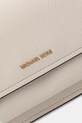 Kožená kabelka MICHAEL Michael Kors béžová 30T4GC7L3T