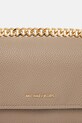 Kožená kabelka MICHAEL Michael Kors béžová 30T4GC7L3T
