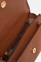 Kožená kabelka MICHAEL Michael Kors 30T4GC7L3T hnědá