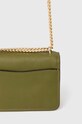 Kožená kabelka MICHAEL Michael Kors zelená 32T4GC7C1T
