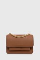 Кожаная сумочка MICHAEL Michael Kors кожа коричневый 32T4GC7C1T