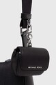 Δερμάτινη τσάντα MICHAEL Michael Kors μαύρο 32T4SJ6C6T
