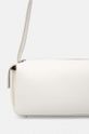 Sunnei borsa a mano in pelle bianco MACCWBAG017