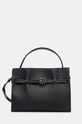 Dkny torebka skórzana skóra licowa czarny R43NKF75