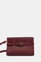 Шкіряна сумочка Dkny лицьова шкіра бордо R43NKF77