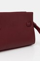 Шкіряна сумочка Dkny бордо R43NKF77