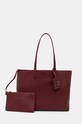 Kabelka Dkny přírodní kůže burgundské R43AKF78