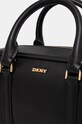 Kožená kabelka Dkny černá R43EKG50