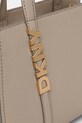 Doplňky DKNY crossbody kabelka dámská kožená R43EYG56 béžová