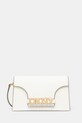 Dkny borsa a mano in pelle pelle fiore beige R435OG58