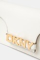 Dkny borsa a mano in pelle beige R435OG58