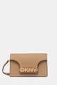 Dkny torebka skórzana zielony R435OG58