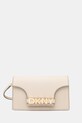 Dkny torebka skórzana beżowy R435OG58