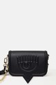 Kabelka Chiara Ferragni imitácia kože čierna 77SB4BA2.ZS517