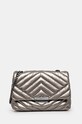 Kabelka Armani Exchange jemný vzor stříbrná 949122.4F709