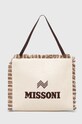 Kabelka Missoni vejde se A4 béžová MI10005E