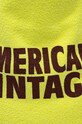 American Vintage torebka bawełniana żółty BOBY27AFH24