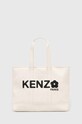 Kenzo geanta de bumbac Utility Large Tote Bag print bej FE68SA911F36.03