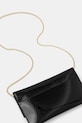 Αξεσουάρ Δερμάτινη τσάντα ώμου Patrizia Pepe 2B5460.L125 μαύρο