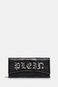 Philipp Plein borsa a mano in pelle pelle fiore nero FADA.WBA2000.PLE010N