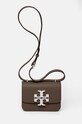 Tory Burch poseta de piele Eleanor Pebbled nu incape in A4 maro 155671.250