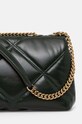 Accesorii Tory Burch poseta de piele Kira Diamond 158440.312 verde