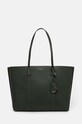 Tory Burch torebka skórzana Perry Triple-Compartment skóra licowa zielony 158531.312