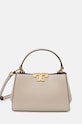 Tory Burch torebka skórzana Eleanor nie mieści A4 beżowy 159379.122