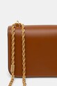 Kožna torba Tory Burch Eleanor 73589.201 smeđa AW24