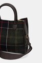 Аксесуари Сумочка з домішкою вовни Barbour LBA0423 зелений