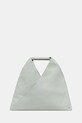 MM6 Maison Margiela torebka skórzana gładkie zielony SB6WD0013.P4344