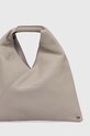 Аксесуари Шкіряна сумочка MM6 Maison Margiela SB6WD0013.P4344 сірий