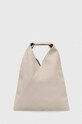 MM6 Maison Margiela poseta de piele uni gri S54WD0043.P4344