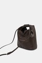 Accesorii MM6 Maison Margiela geantă de piele SB6WD0026.P4313 maro