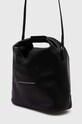 Αξεσουάρ Δερμάτινη τσάντα MM6 Maison Margiela SB6WD0026.P4313 μαύρο