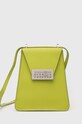 MM6 Maison Margiela bőr táska nappa bőr zöld SB5WG0018.P6189