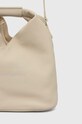 Аксесуари Шкіряна сумочка MM6 Maison Margiela SB6WD0026.P5691 бежевий