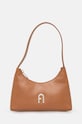Шкіряна сумочка Furla лицьова шкіра коричневий WB00863.AX0733.RY000