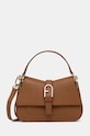 Kožená kabelka Furla přírodní kůže hnědá WB01032.BX2045.RY000