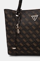 Τσάντα Guess καφέ HWEQG9.51023