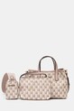 Τσάντα Guess απομίμηση λείου δέρματος ροζ HWJT93.44750