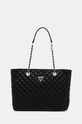 Kabelka Guess GIULLY vejde se A4 černá HWQG87.48230