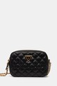 Kabelka Guess GIULLY hladký černá HWQK87.48140